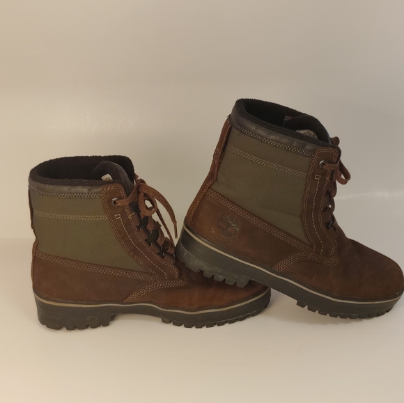 Timberland Men\'s Brown Leather Boots